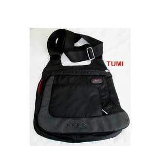 Tumi Cross-Body Messenger Bag Like New Nice Roomy Uni-Sex